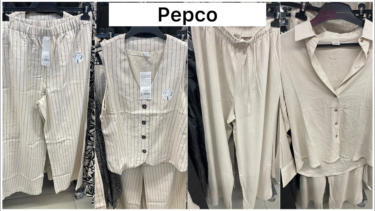 PEPCO KAMIZELKA I SPODNIE W PASKI KOSZULE PIŻAMY NAKŁADKI SILIKONOWE I INNE NOWOŚCI 