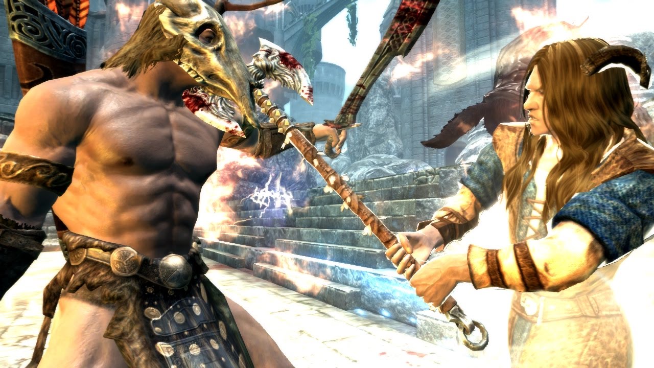 Skyrim Battles - Daedric Tournament - 2/15 - Clavicus Vile vs Hircine [Legendary Settings]