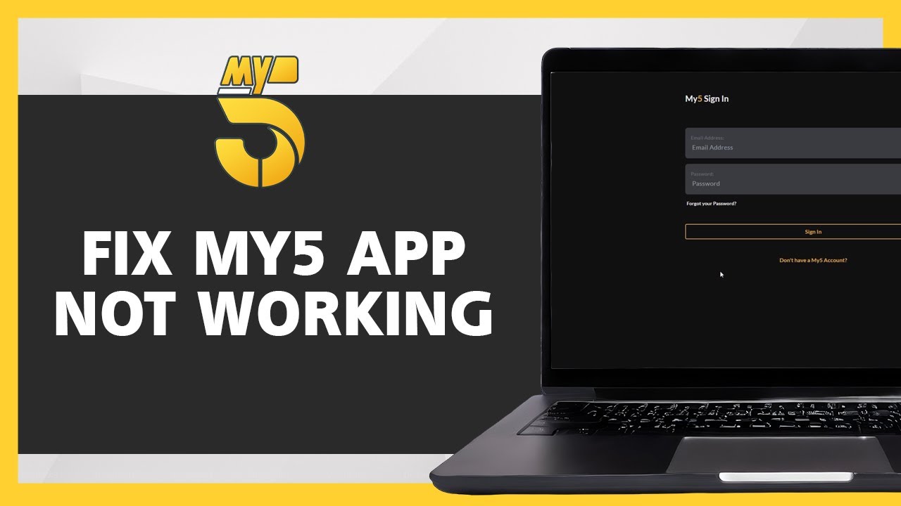 My5 App Not Working | How to Fix My5 Channel 5 App Not Working (2026 Guide)