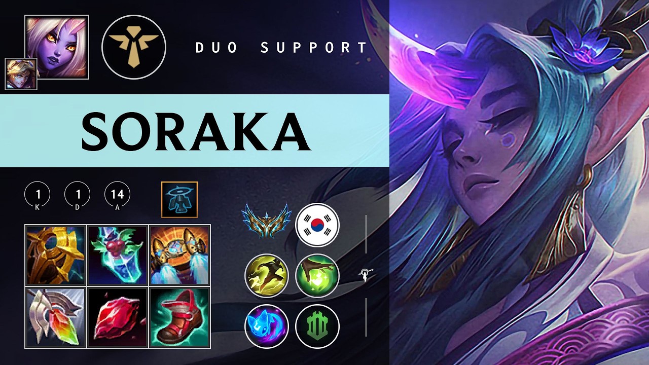 Soraka Support vs Nami - KR Challenger Patch 26.04