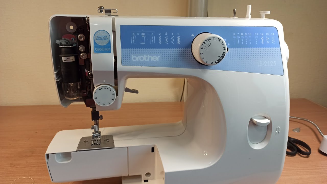 Обзор и ремонт швейной машины Brother LS 2125
