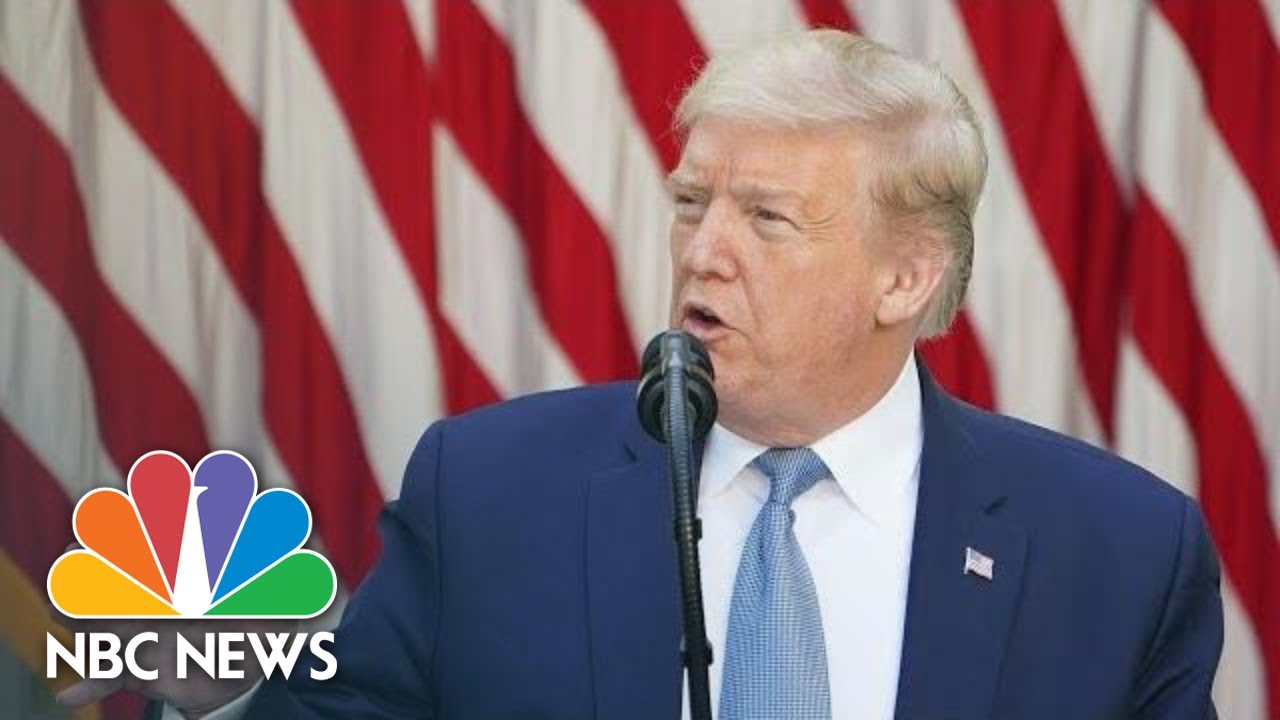 Live: Trump Delivers Remarks on Rebuilding Infrastructure | NBC News