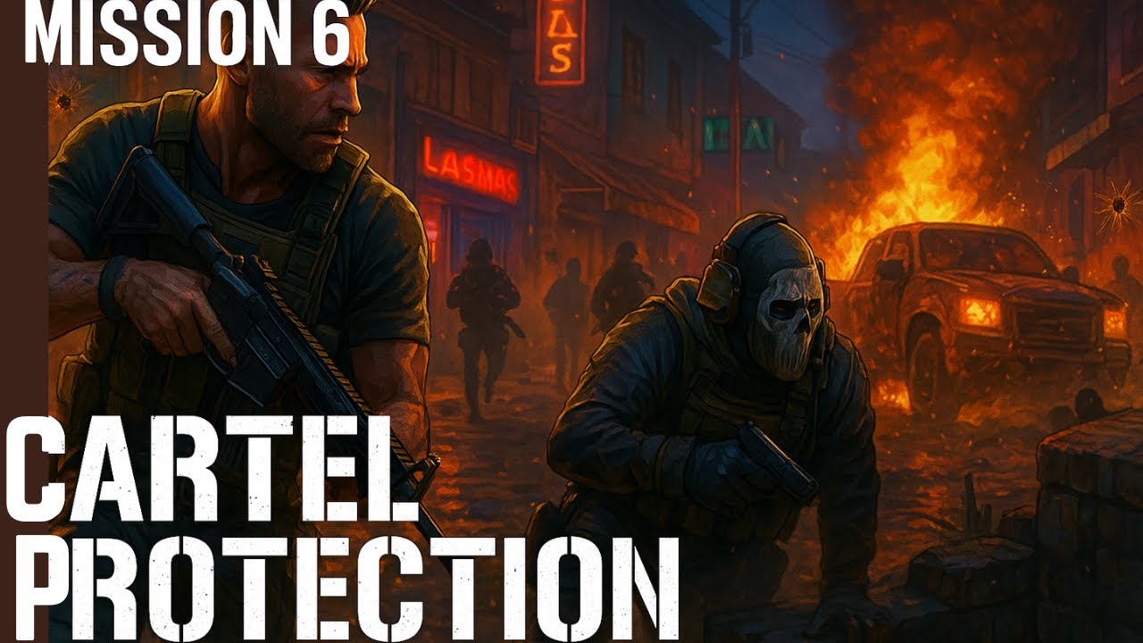 🔥 AMBUSHED in Las Almas! | modern warfare 2 – Mission 6: Cartel Protection (Ghost & Soap Escape)