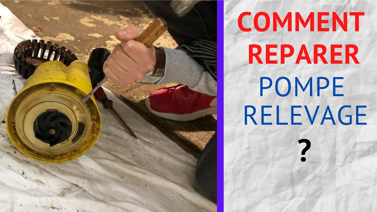 🔧COMMENT REPARER 🔵 POMPE IMMERGEE / POMPE VIDE CAVE