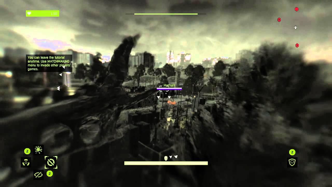 Dying Light: Practicing the 360 noscope pounce