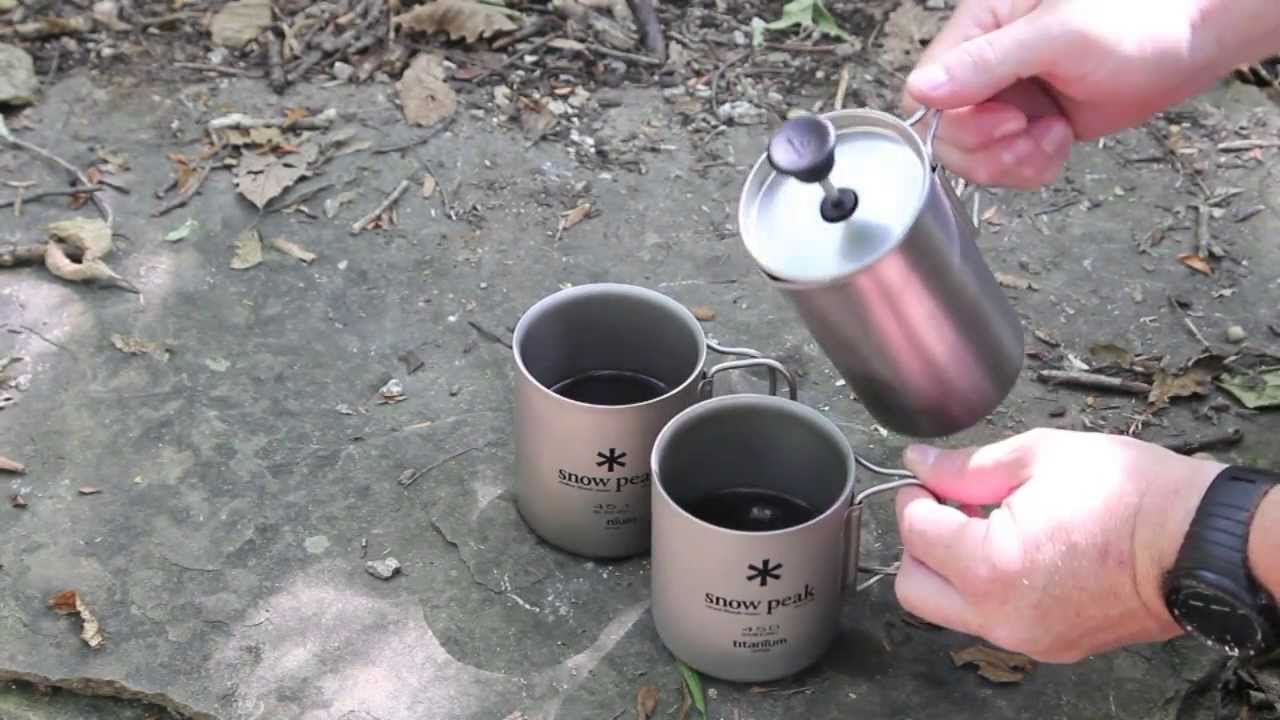 Want the best coffee while hiking?  Brew coffee outdoors!