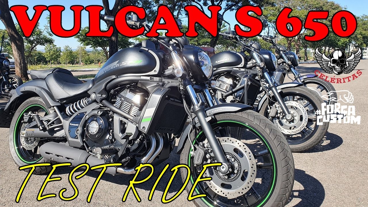 Test Ride VULCAN S 650: que máquina!! Eu andei e aprovei a Kawasaki Vulcan S 650!!