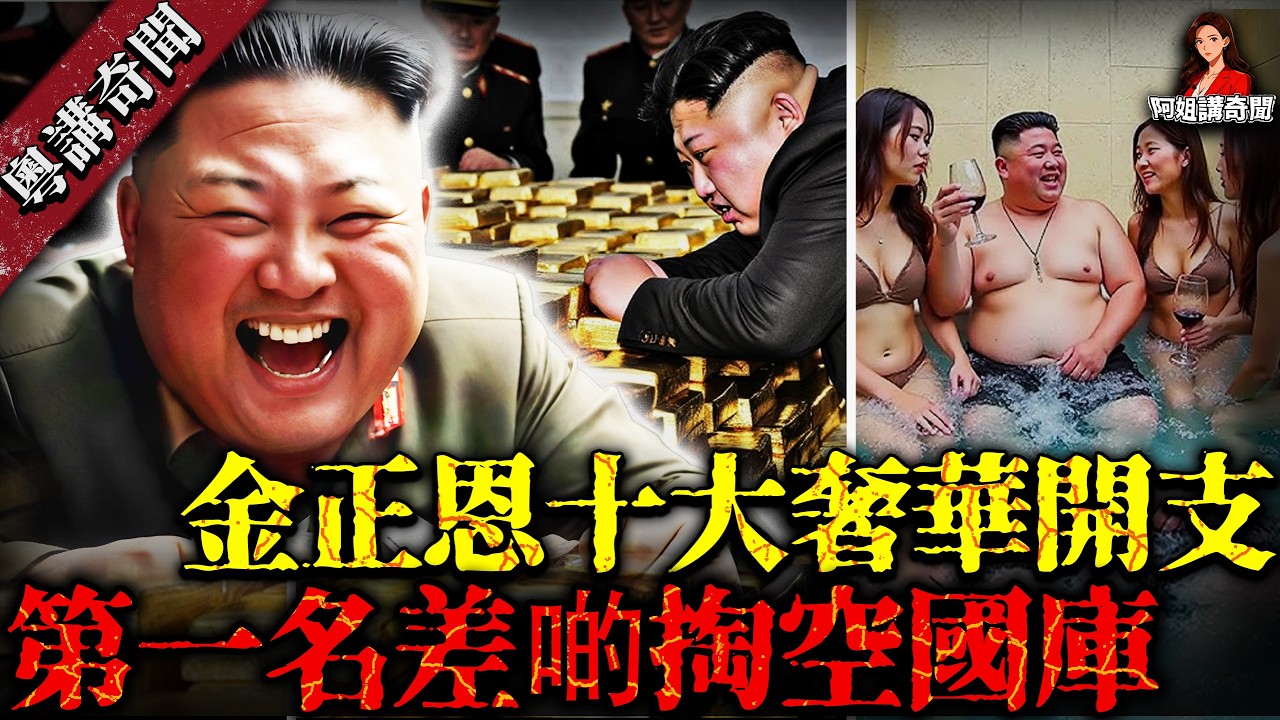 金正恩10大離譜開支！脫北者冒死爆料，其中一樣令全國百姓議論紛紛，第一名金額大到足以動搖財政根基【阿姐講奇聞】未解之謎｜歷史｜神秘學