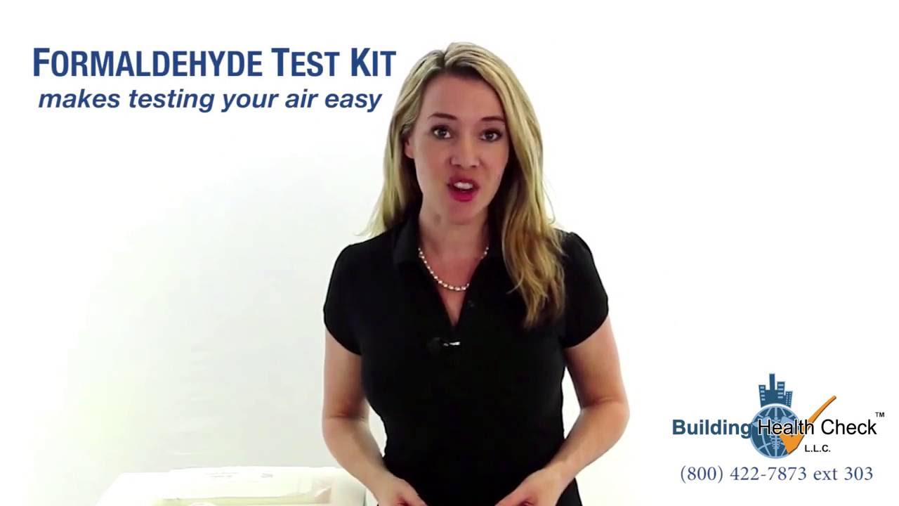 BHC Formaldehyde DIY Test Kit Demo from Building Health Check