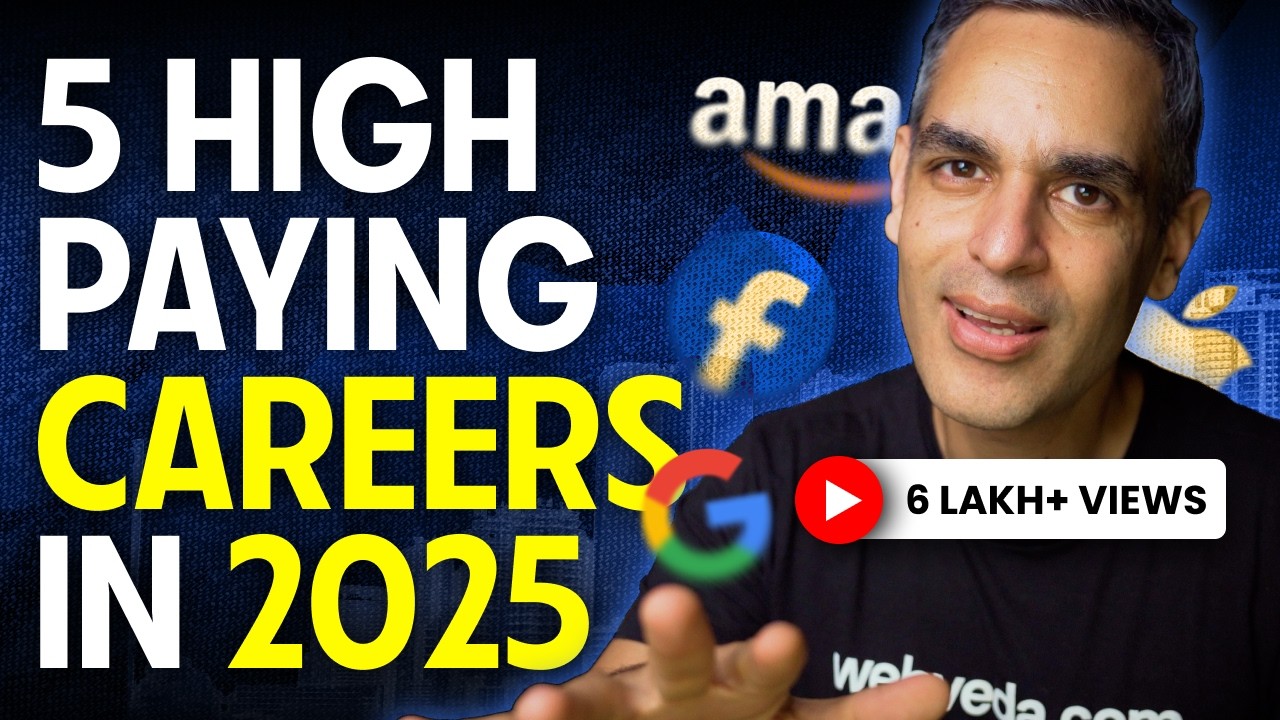 HIGH Paying Careers in 2025 - Complete Guide! | Warikoo Careers Hindi