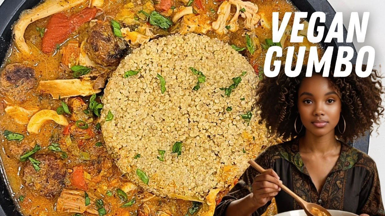 Vegan Gumbo Recipe | Healthy, Plant-Based Soul Food Meal