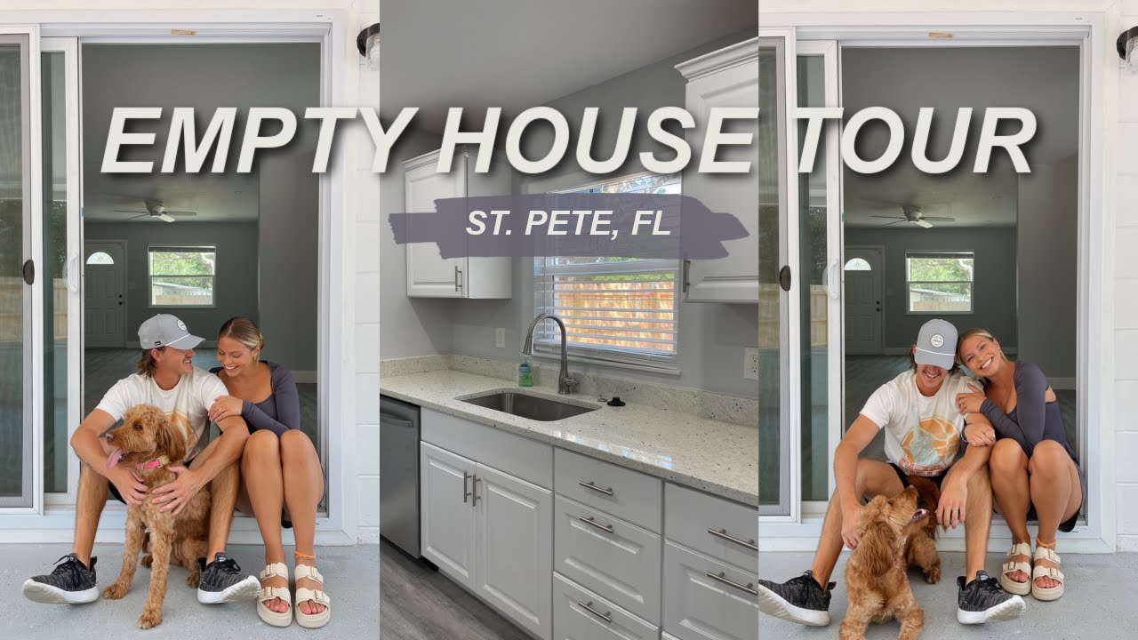 WE BOUGHT OUR FIRST HOME | Empty House Tour in St. Petersburg, Fl