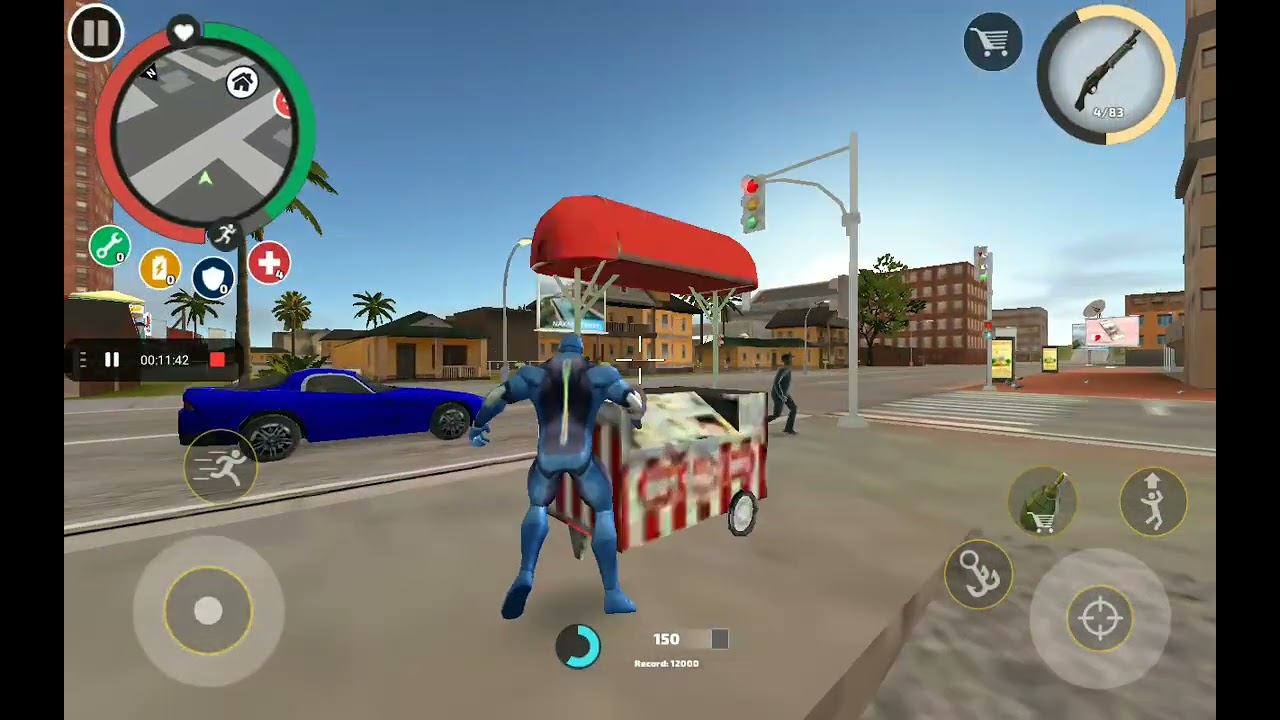Rope Hero the movie 3 (part3):saving the world, cinematic movie