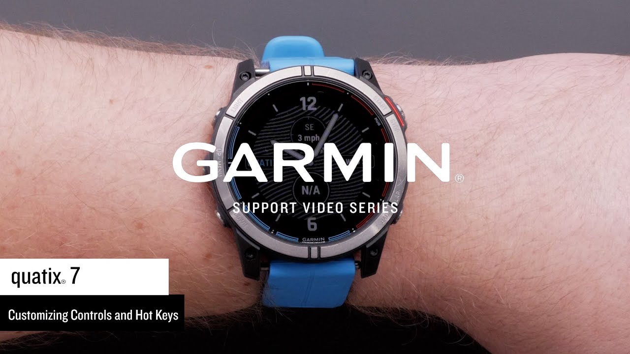 Support: Customizing Controls & Hot Keys on the quatix® 7