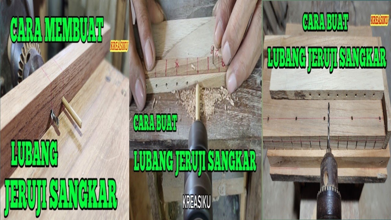 Perbandingan 3 Cara MEMBUAT LUBANG JERUJI SANGKAR BURUNG#caramembuatsangkarburung
