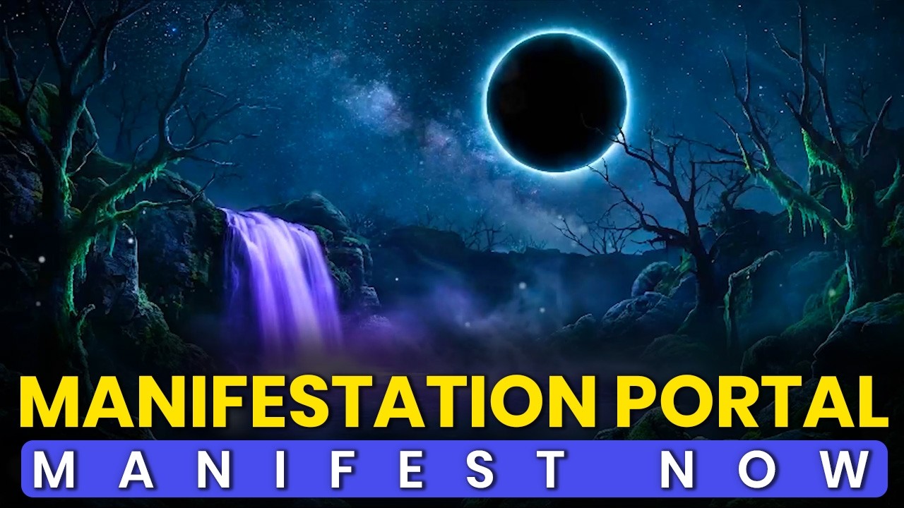 ✨ Double Manifestation Portal Activated: New Moon + Eclipse Magic ✨🌑