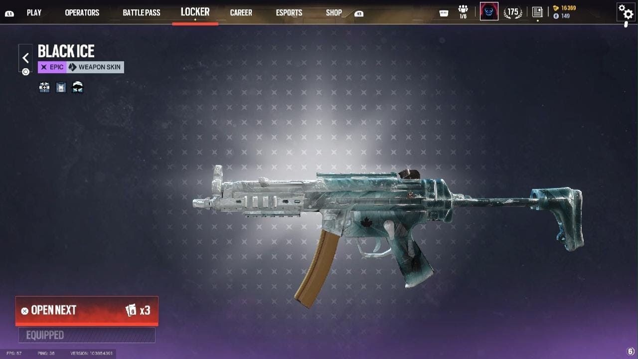 Rainbow Six Siege 3 Black ices