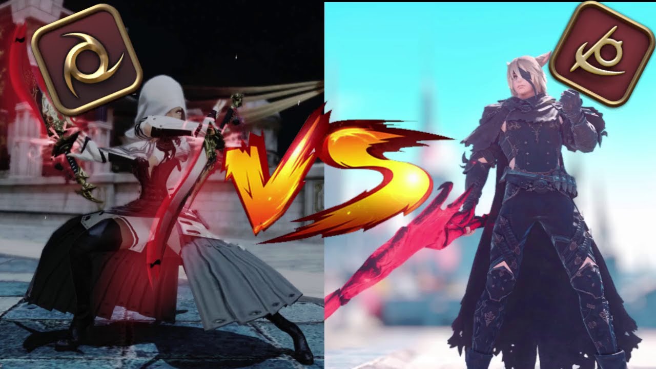 FFXIV - I CHALLENGED MY RAID LEADER TO A DUEL! (NIN VS RPR)