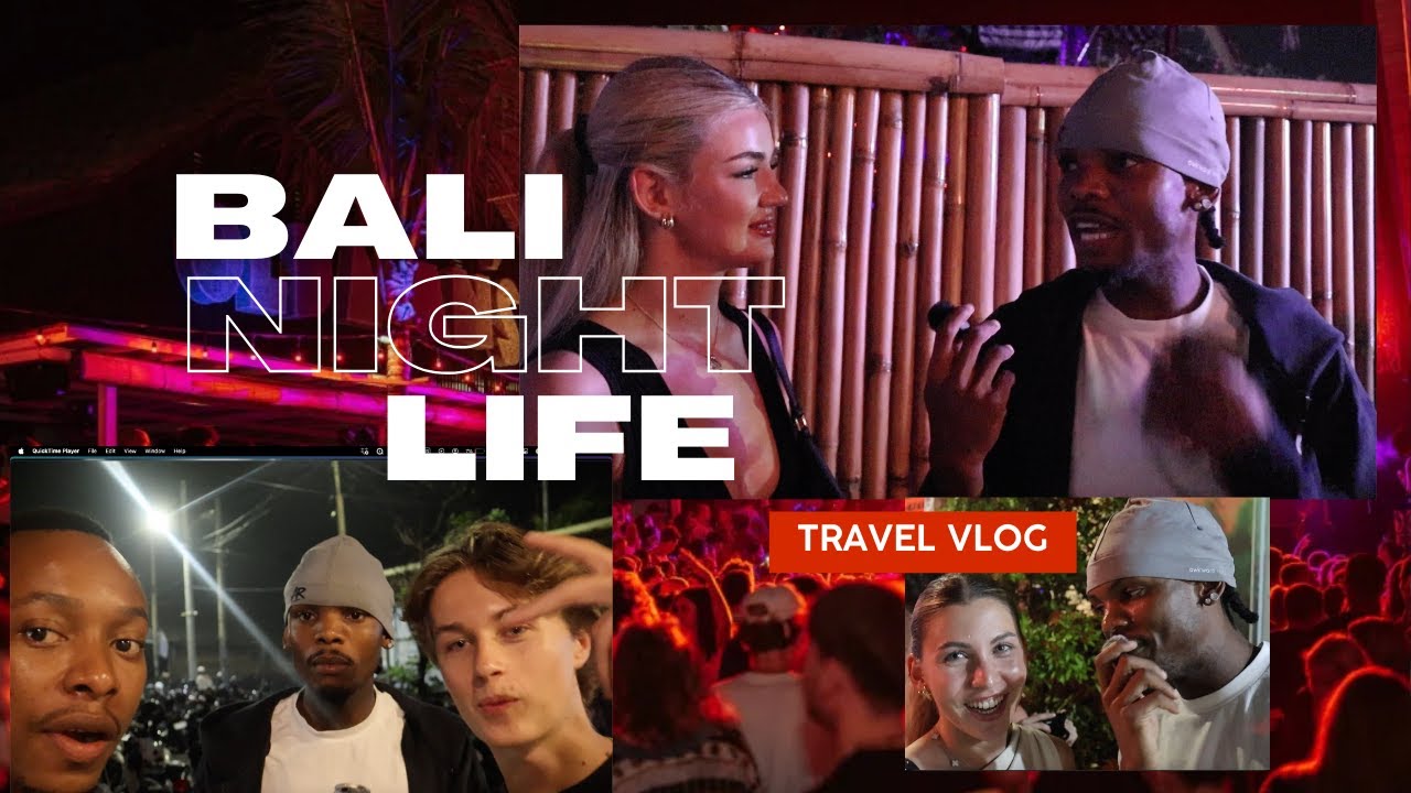 Bali Nightlife Vlog | Street Fun, Party Vibes in Canggu