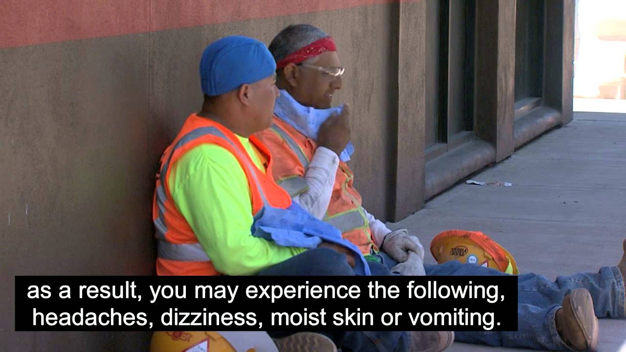 Summer Heat Safety - Signs and Symptoms