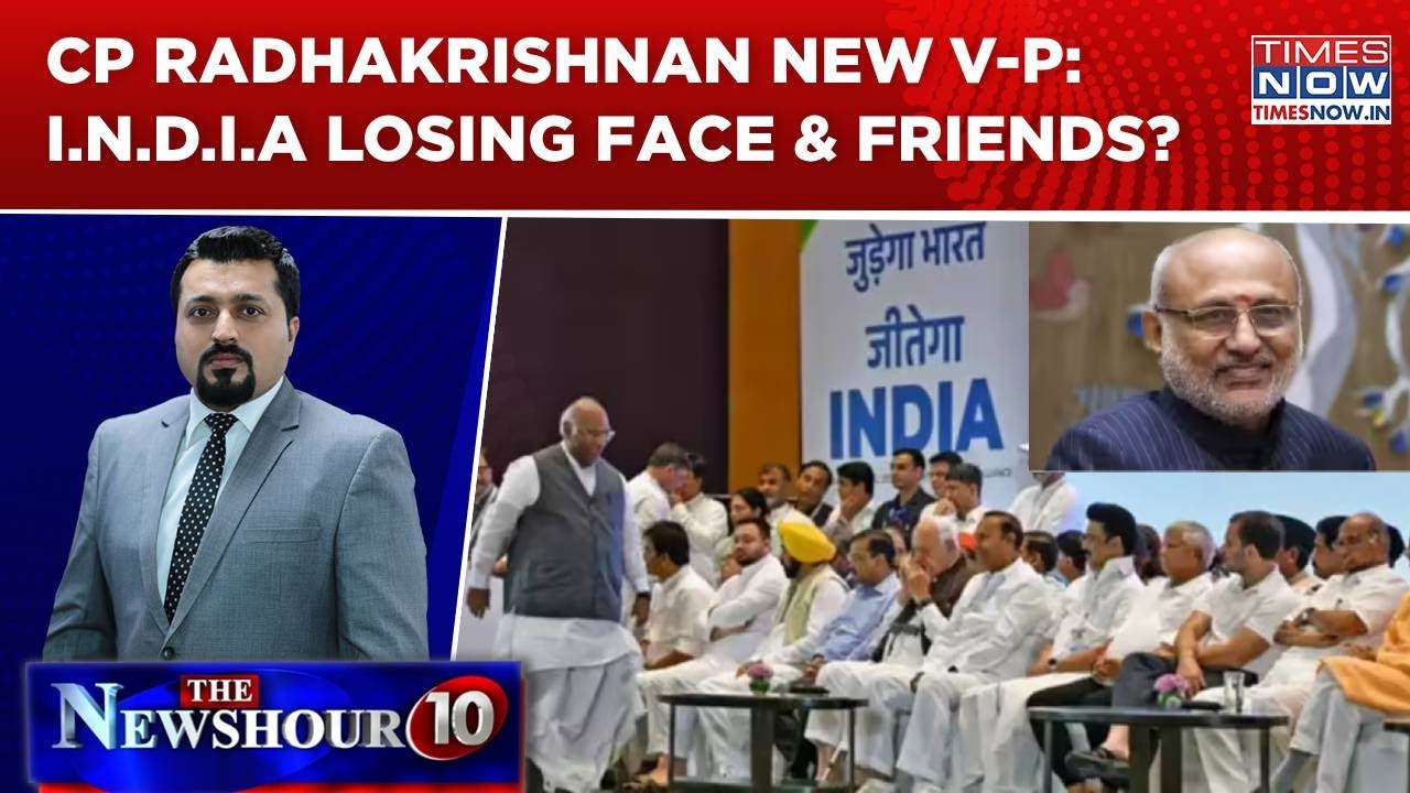 Congress Fires 'Vote Chori' Strike After NDA Pick Wins V-P Polls; I.N.D.I.A Losing Face & Friends?
