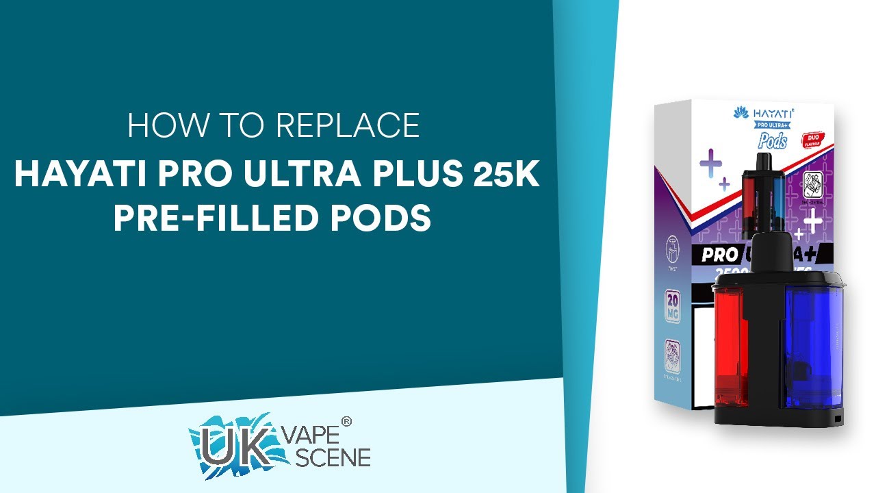 How to Change Pods - Hayati Pro Ultra+ 25k