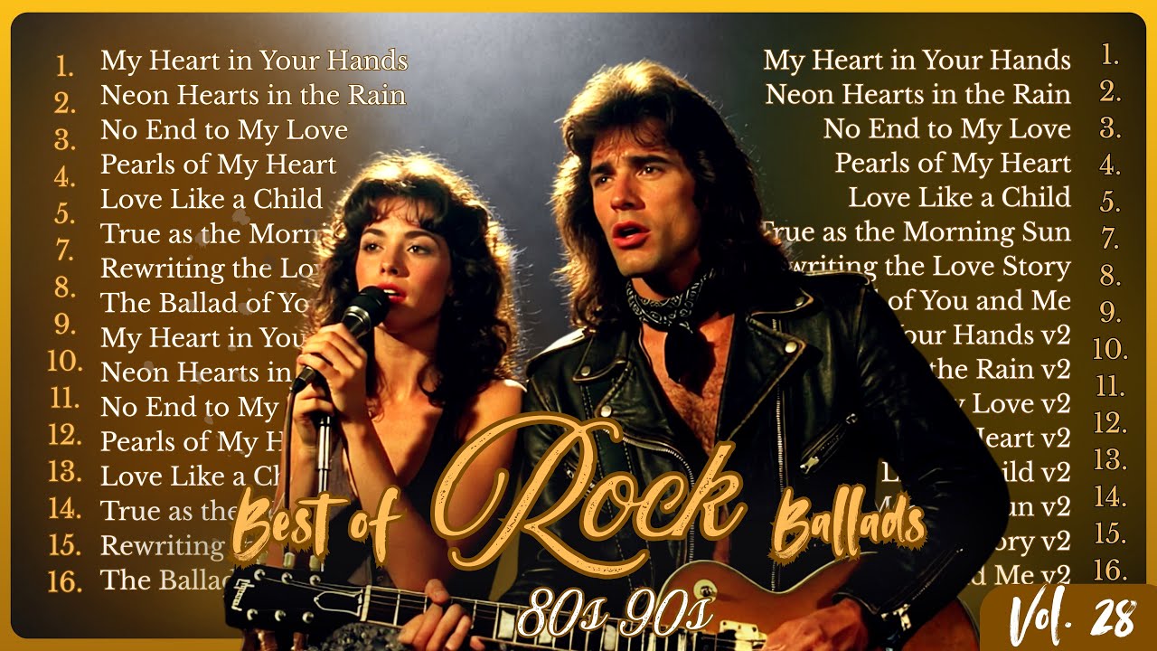 Greatest Hits Romantic Love Songs 💞 - Soft Rock Duets 80’s 90’s Romantic Ballads Playlist Vol. 28 🎙️