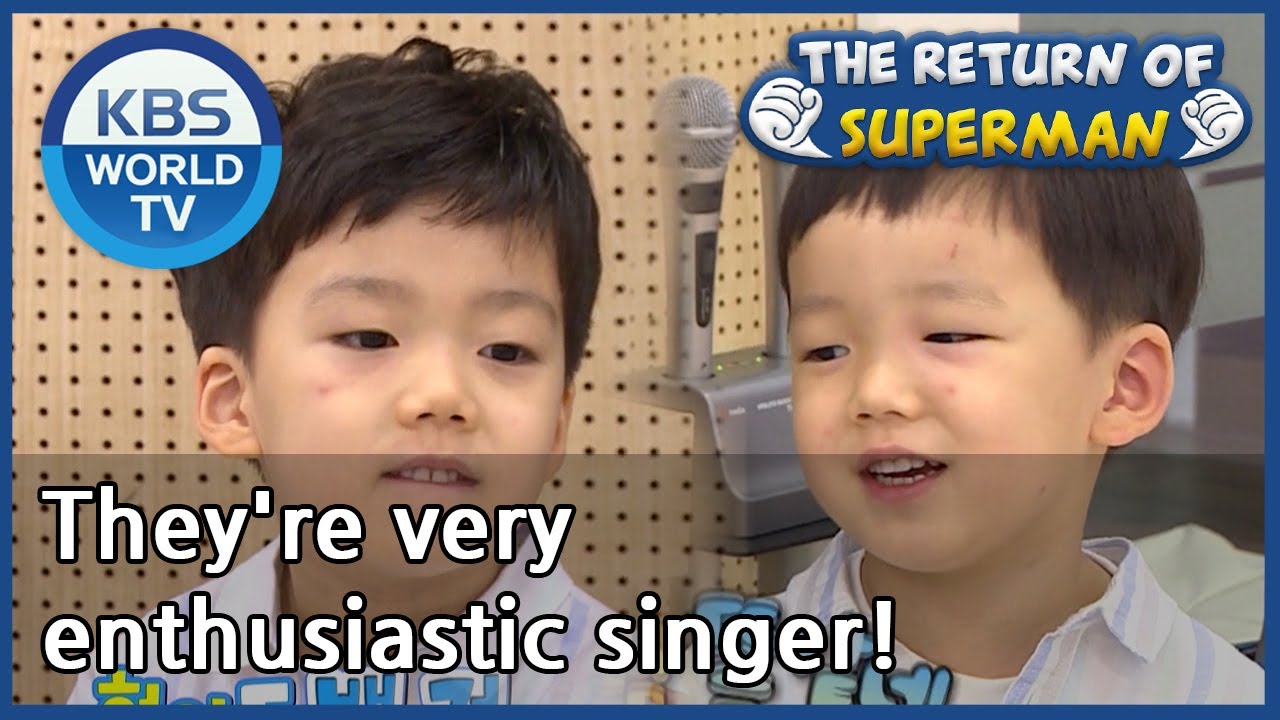 They're very enthusiastic singer! [The Return of Superman / ENG / 2020.08.02]