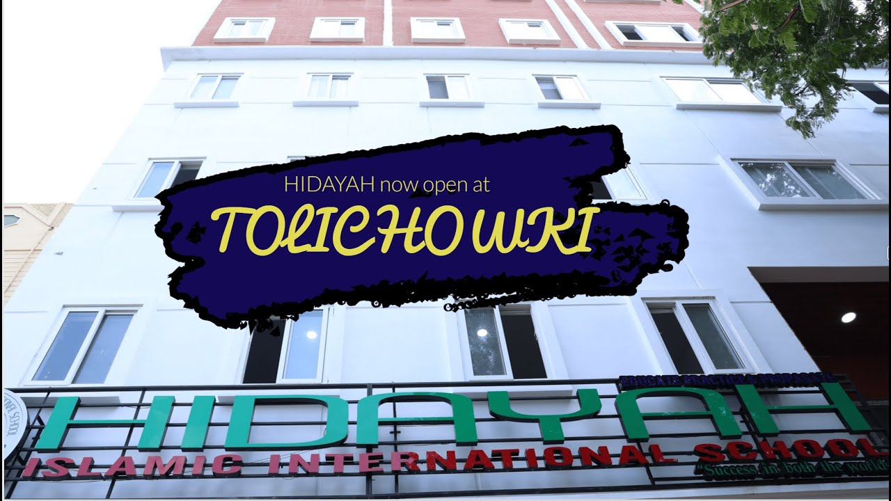 Alhamdulillah....!! Hidayah Islamic International School, Tolichowki is now open for Students.