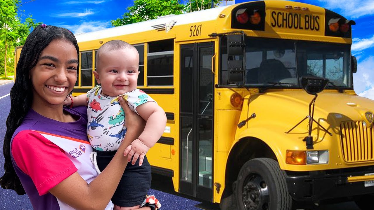 Histórias Engraçadas sobre Regras de Conduta e Segurança no Ônibus Escolar | Rafinha e Amigos