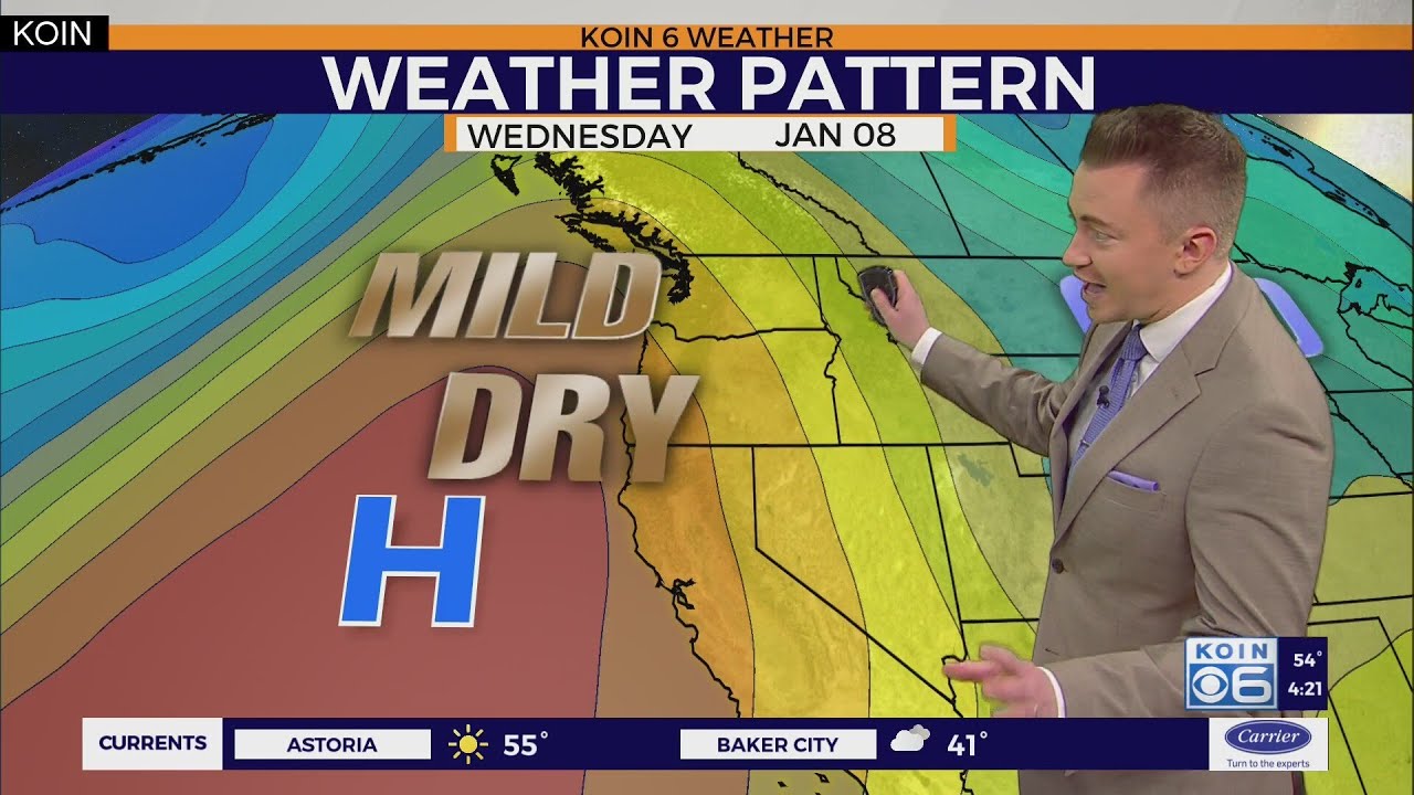 Drier skies end around Portland soon
