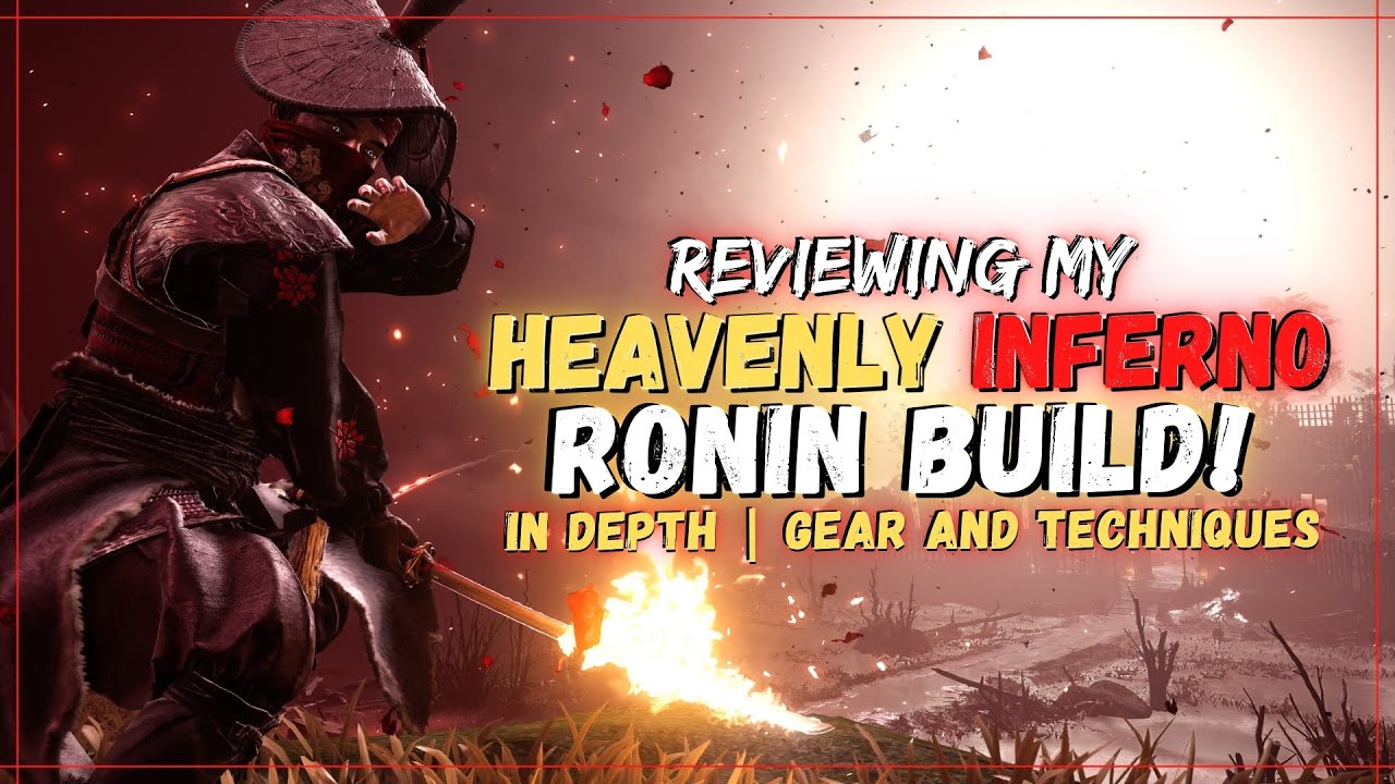 My In Depth Nightmare Ronin Build - HEAVENLY INFERNO! (INSANE DAMAGE) | Ghost of Tsushima Legends
