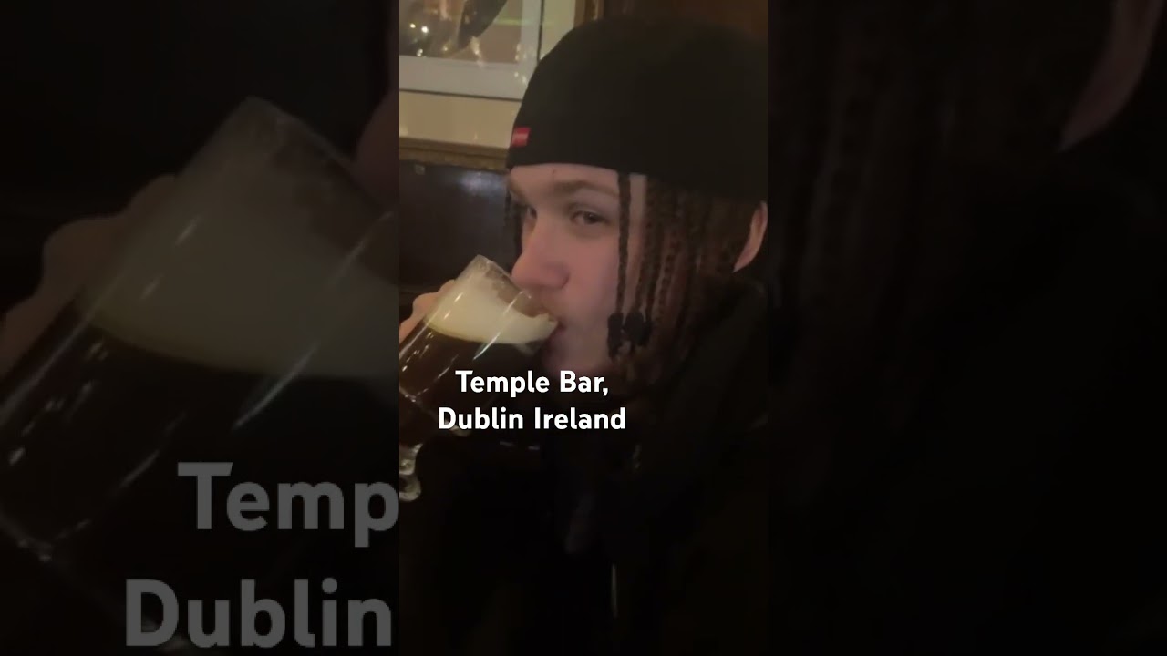 At the Temple Bar pub in Dublin, Ireland December 2023