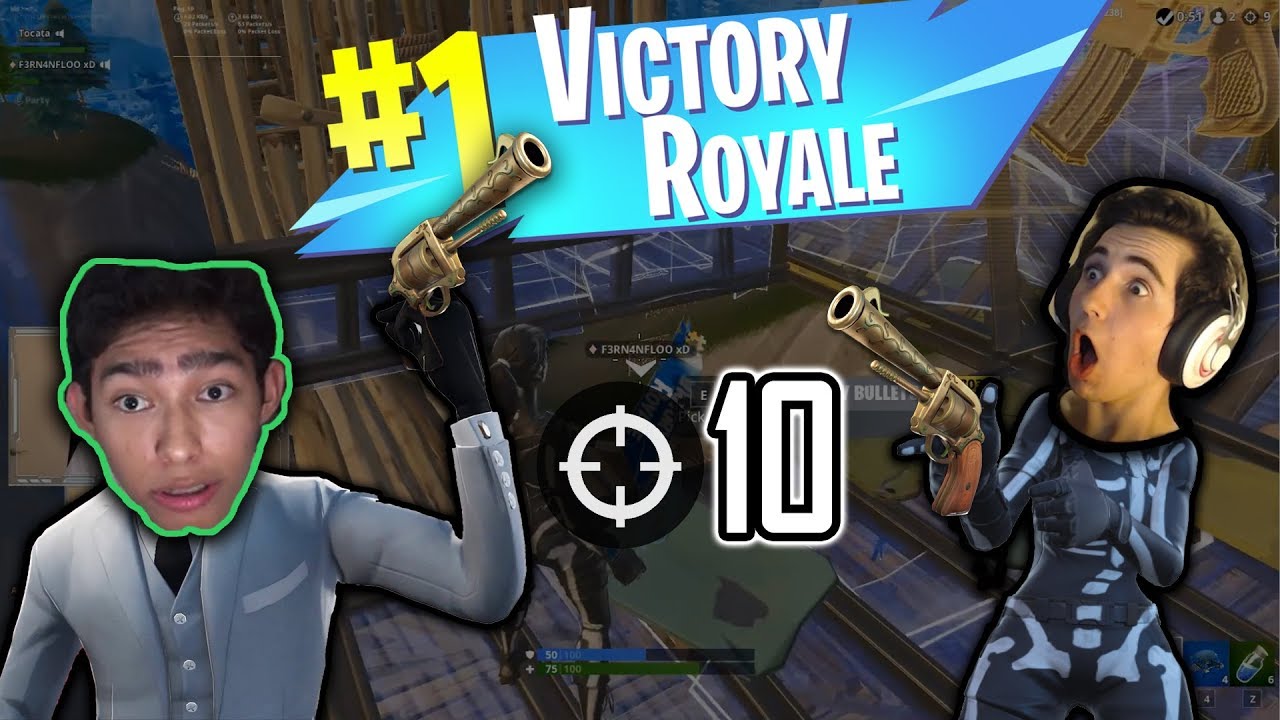 FERNAN y TOCATA RETO Solo REVOLVER! 10 KILLS!