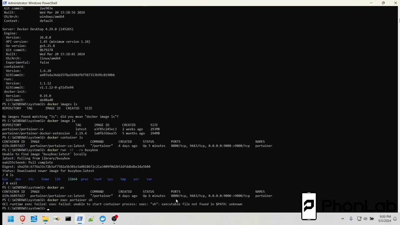 How to use Docker CLI terminal commands