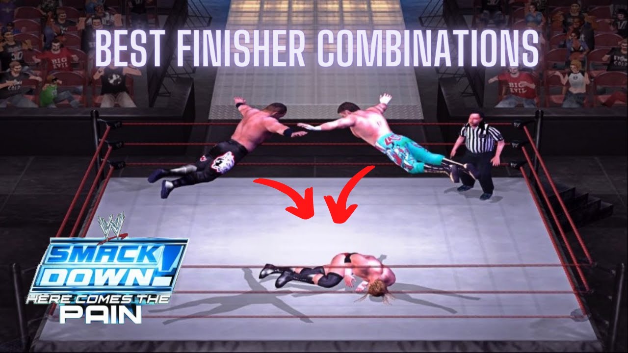 BEST Finisher Combination | WWE Smackdown! Here Comes The Pain | PCSX2 | Emulator | HD | 1080p