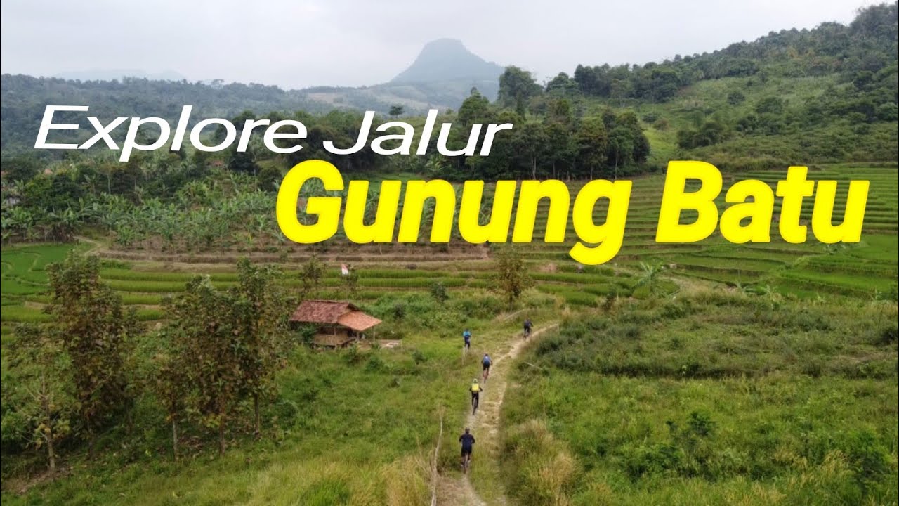 Jalur ini lebih alami‼️Gowes Gunung Batu Jonggol