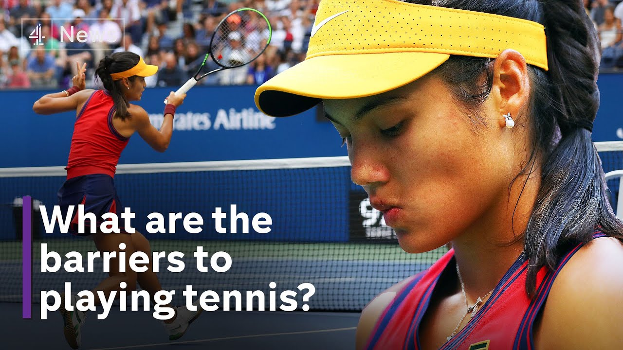 After Emma Raducanu’s success, what are the barriers to playing tennis?