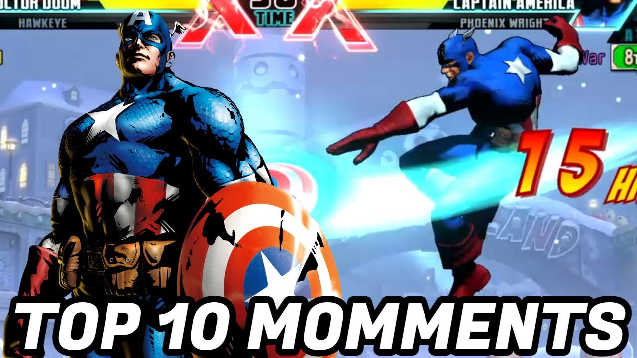CAPTAIN AMERICA HIGHLIGHTS #1! (UMVC3)