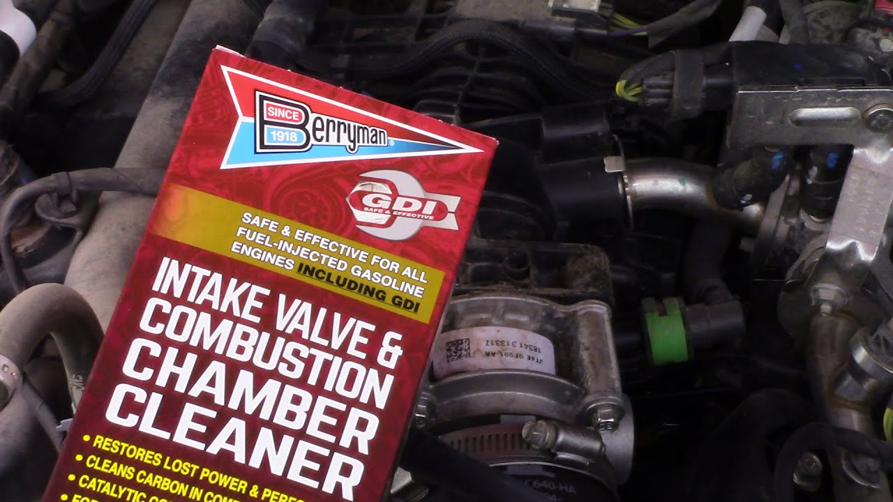 Ford EcoBoost intake valve cleaning