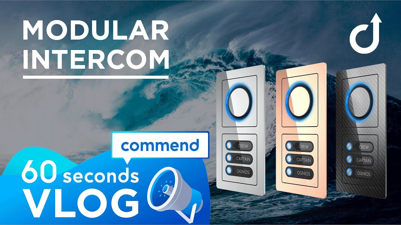 Modular IP-Intercom Stations for Future-proof Onboard Communication on Ships, Yachts and Vessels