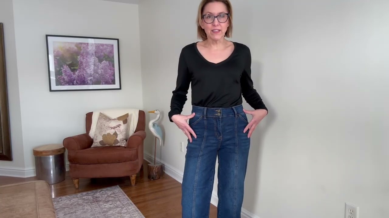 Cute and Comfy - Super Stretchy High Waisted Jeans - by Sidefeel