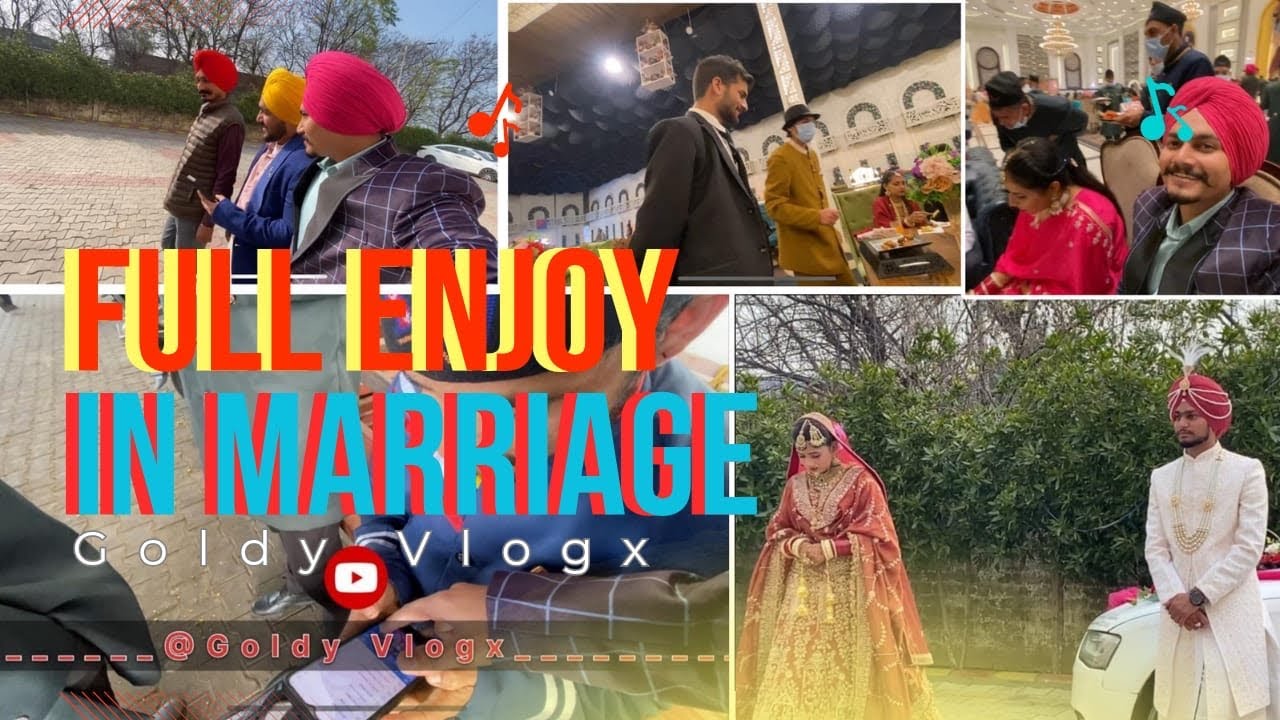 Full Enjoy With Family | Punjabi Wedding Vlog  | Desi Vlog