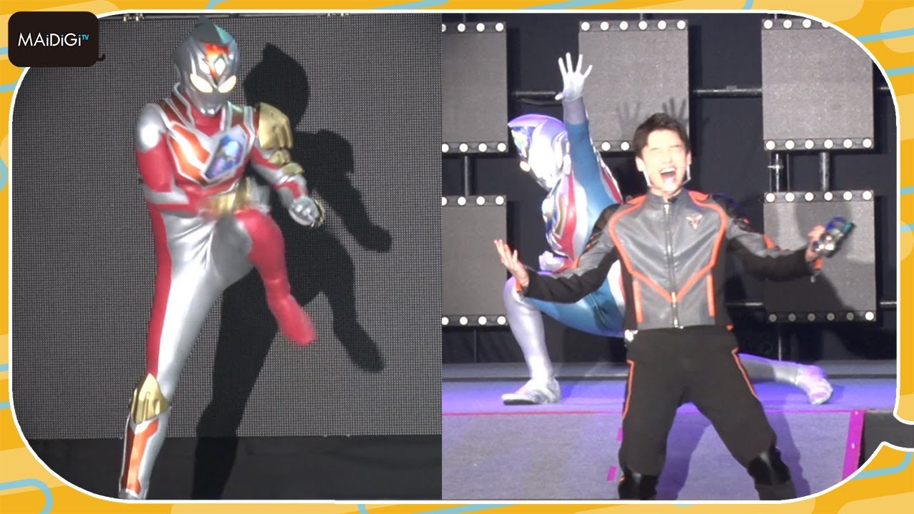 SCREEN modeが「ウルトラマンデッカー」主題歌生披露！ウルトラマンデッカーもノリノリでエクササイズ