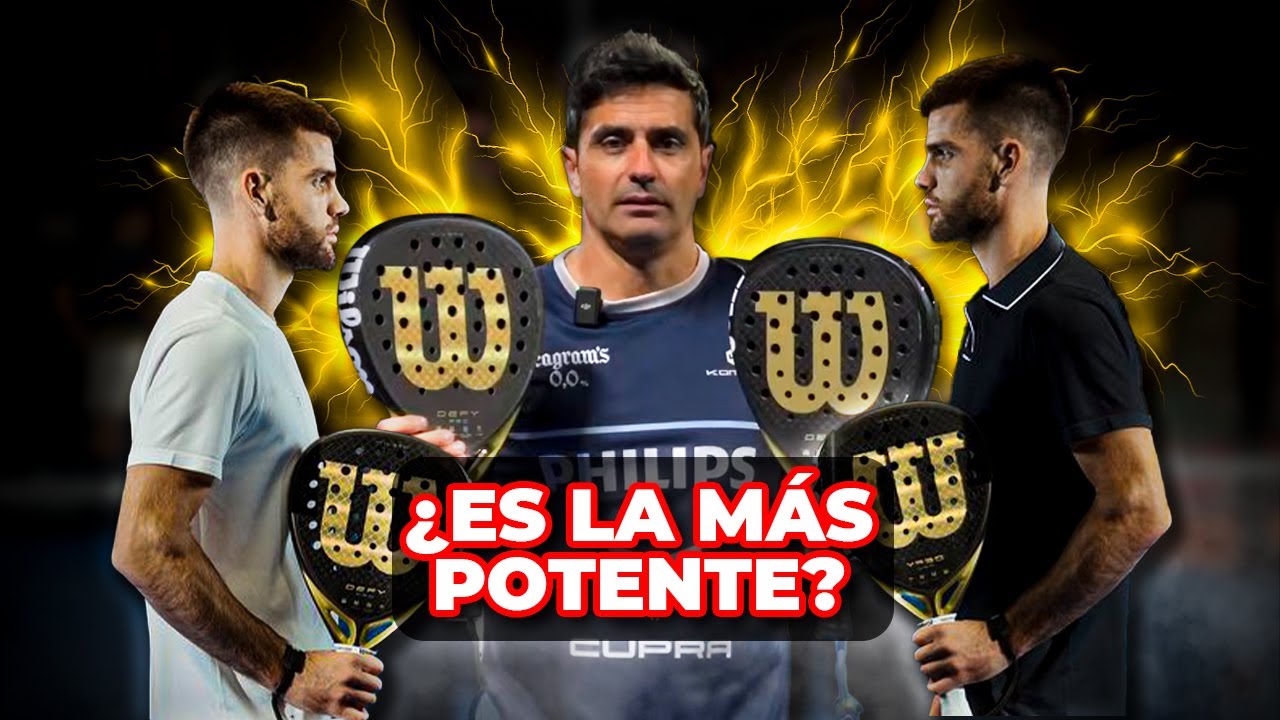 WILSON busca DOMINAR el mercado de PALAS DE ATAQUE: WILSON DEFY PRO de Javi GARRIDO
