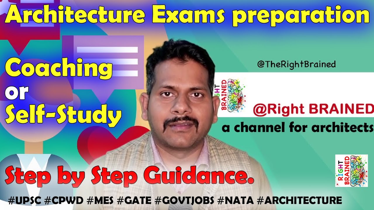 Coaching Vs Self Study in Architecture Exams. A Myth