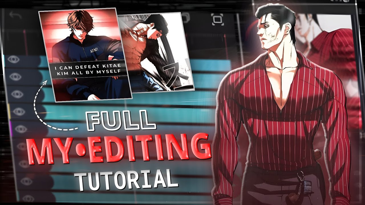 How to make edits like me | Full edit tutorial | Lookism edit tutorial