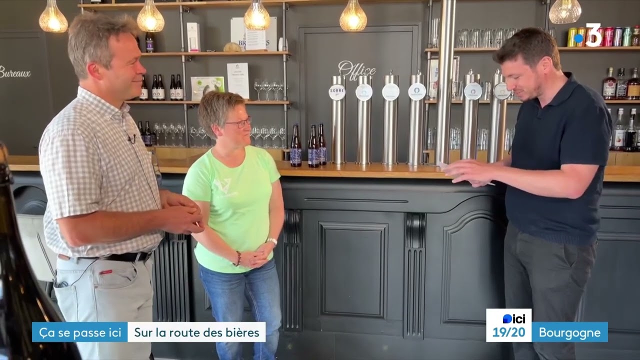 Ça se passe ici - à Chablis (Yonne) : Après le vin, la bière de Chablis !