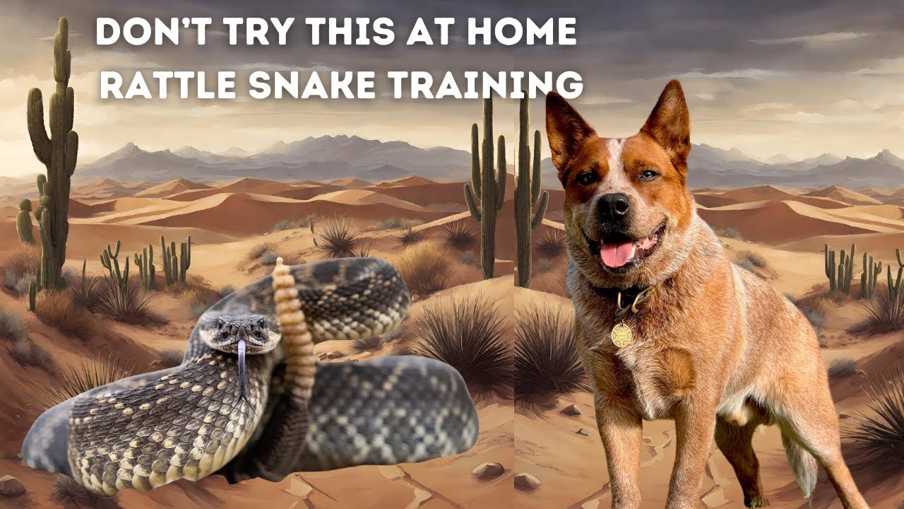 DON'T TRY THIS AT HOME | Rattle Snake Aversion Training for Dogs