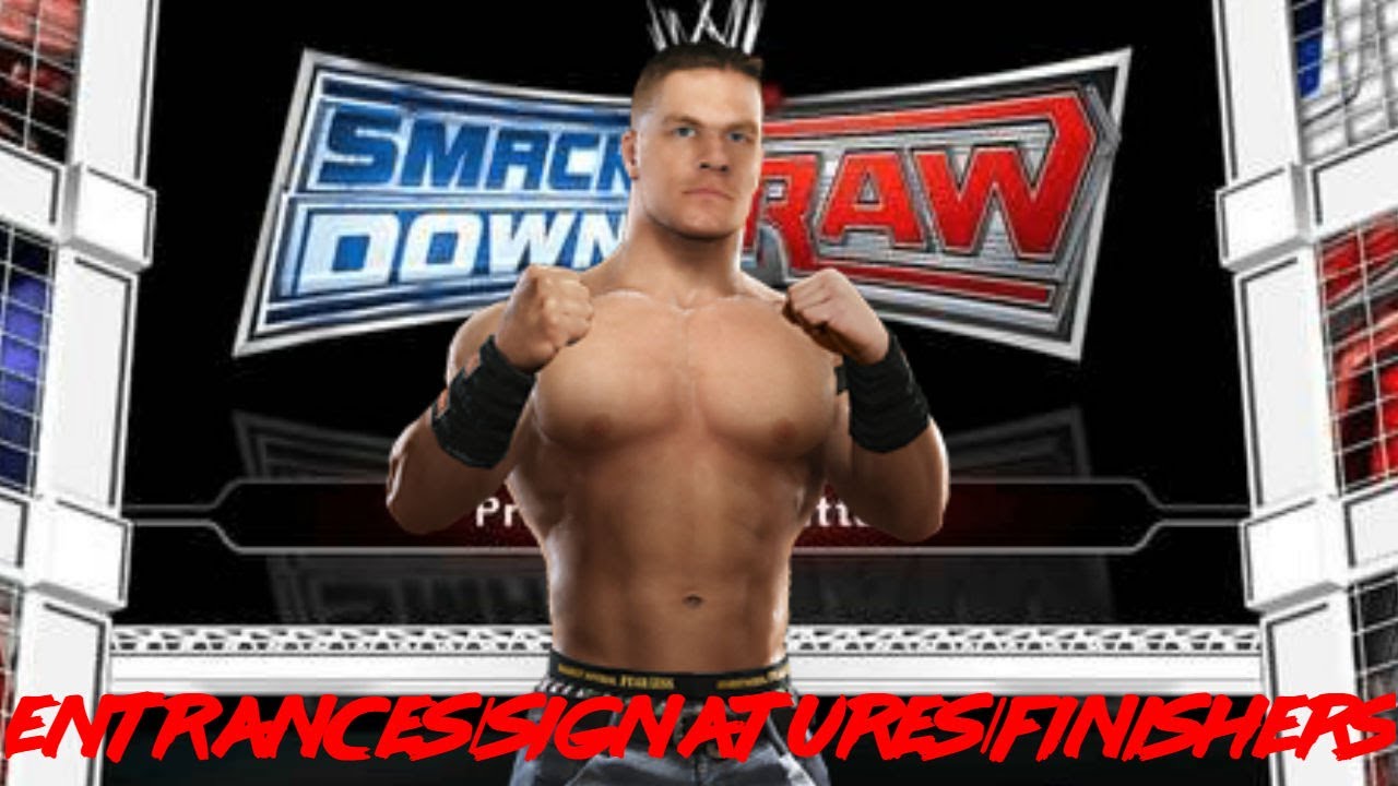 WWE Smackdown vs Raw 2009 Entrances/Signatures/Finishers: John Cena